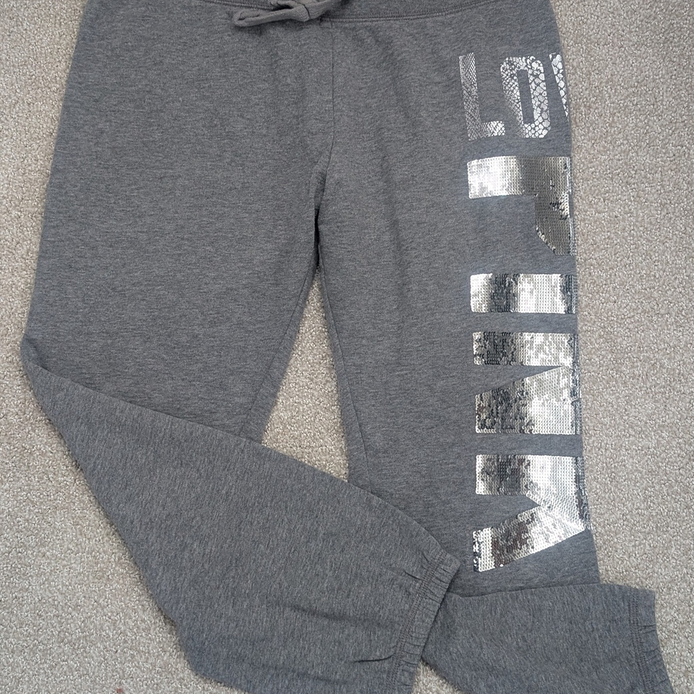 Pink Victoria Secret Sweat Pants